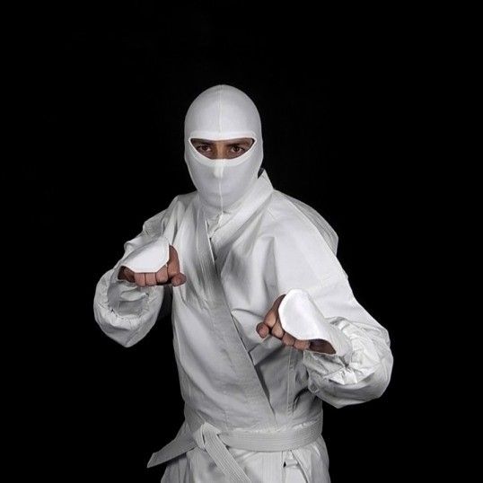Black Ninja Uniform - Real Ninjutsu Gi - Traditional Ninja Costume